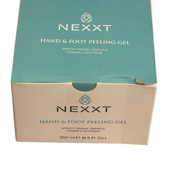 Nexxt Hand & Foot Peeling Gel Apricot Vitamin E Glycerin 8.5 fl oz - Picture 1 of 5